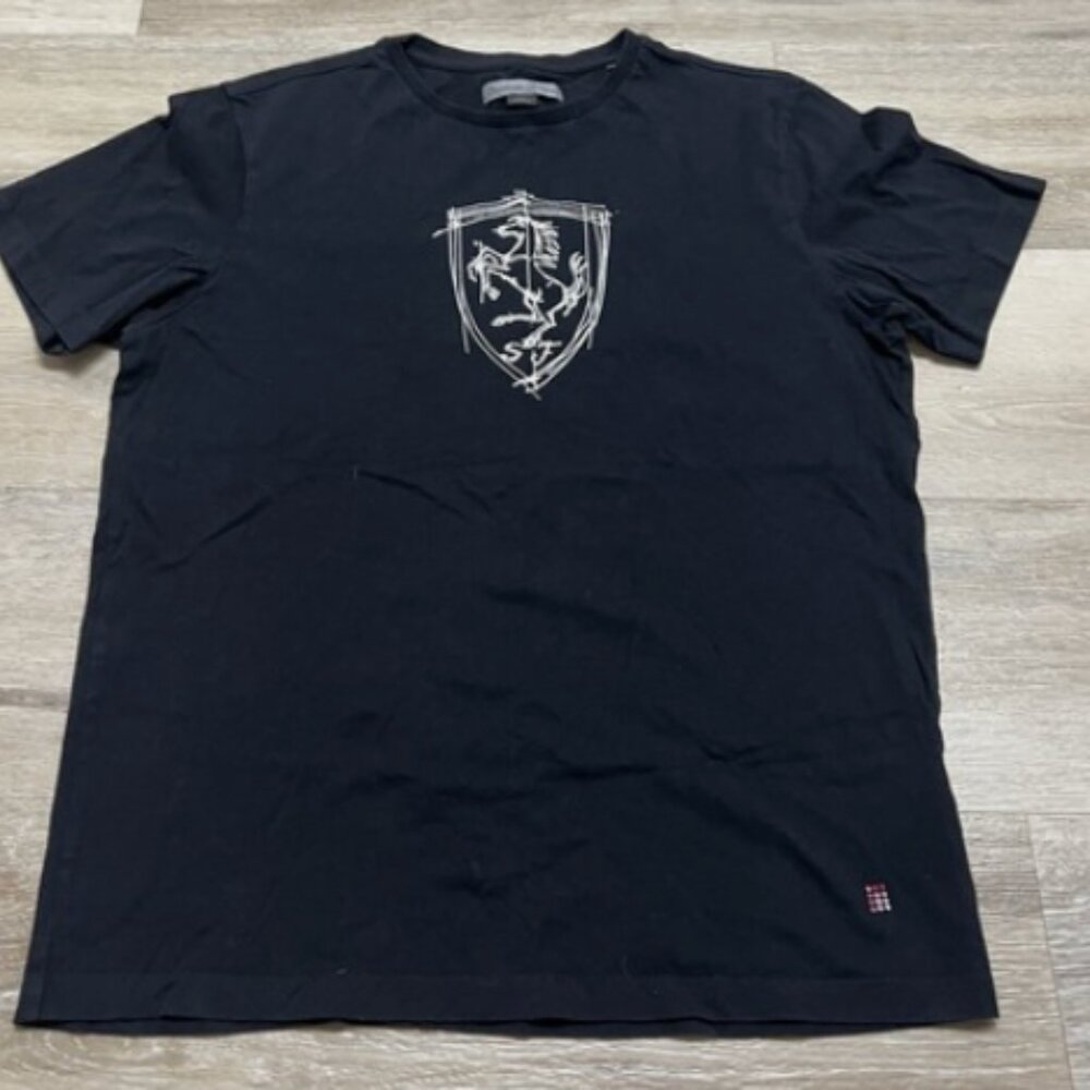 Authentic Scuderia Ferrari Black Tshirt XL Box 7